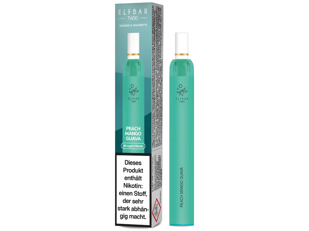 ELFBAR T600 Peach Mango Guava - 20 mg/ml