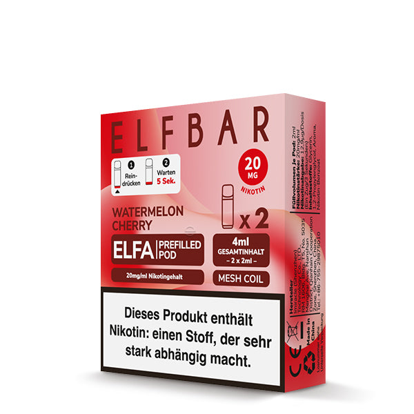 ELFA Prefilled Pod Watermelon Cherry - 20 mg/ml