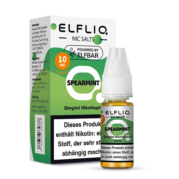 ELFLIQ Spearmint Nikotinsalz Liquid - 10 mg/ml