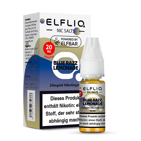 ELFLIQ Blue Razz Lemonade Nikotinsalz Liquid - 20 mg/ml