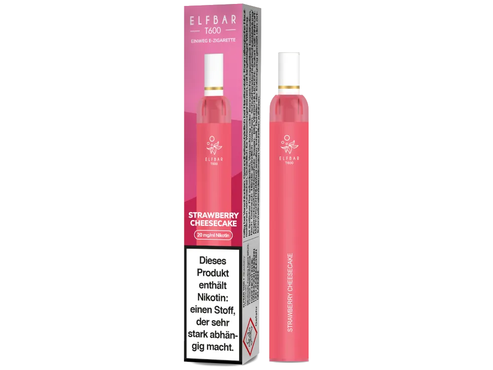 ELFBAR T600 Strawberry Cheesecake - 20 mg/ml