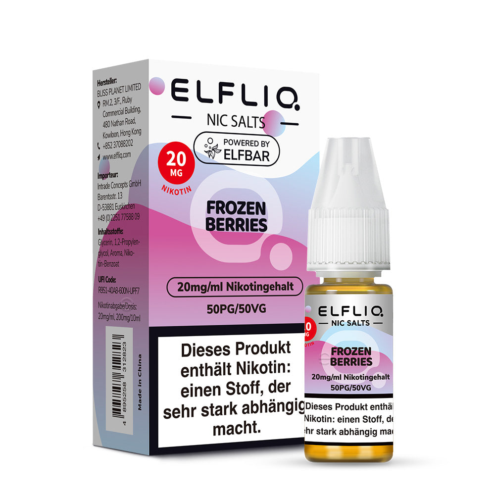 ELFLIQ Frozen Berries Nikotinsalz Liquid - 20 mg/ml