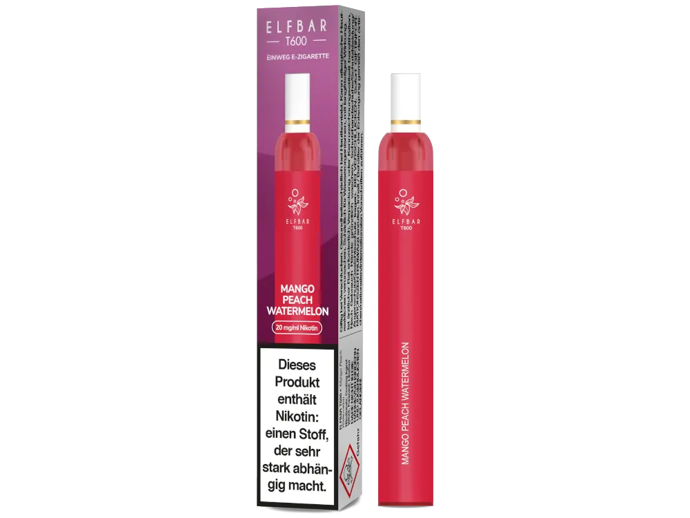 ELFBAR T600 Mango Peach Watermelon - 20 mg/ml