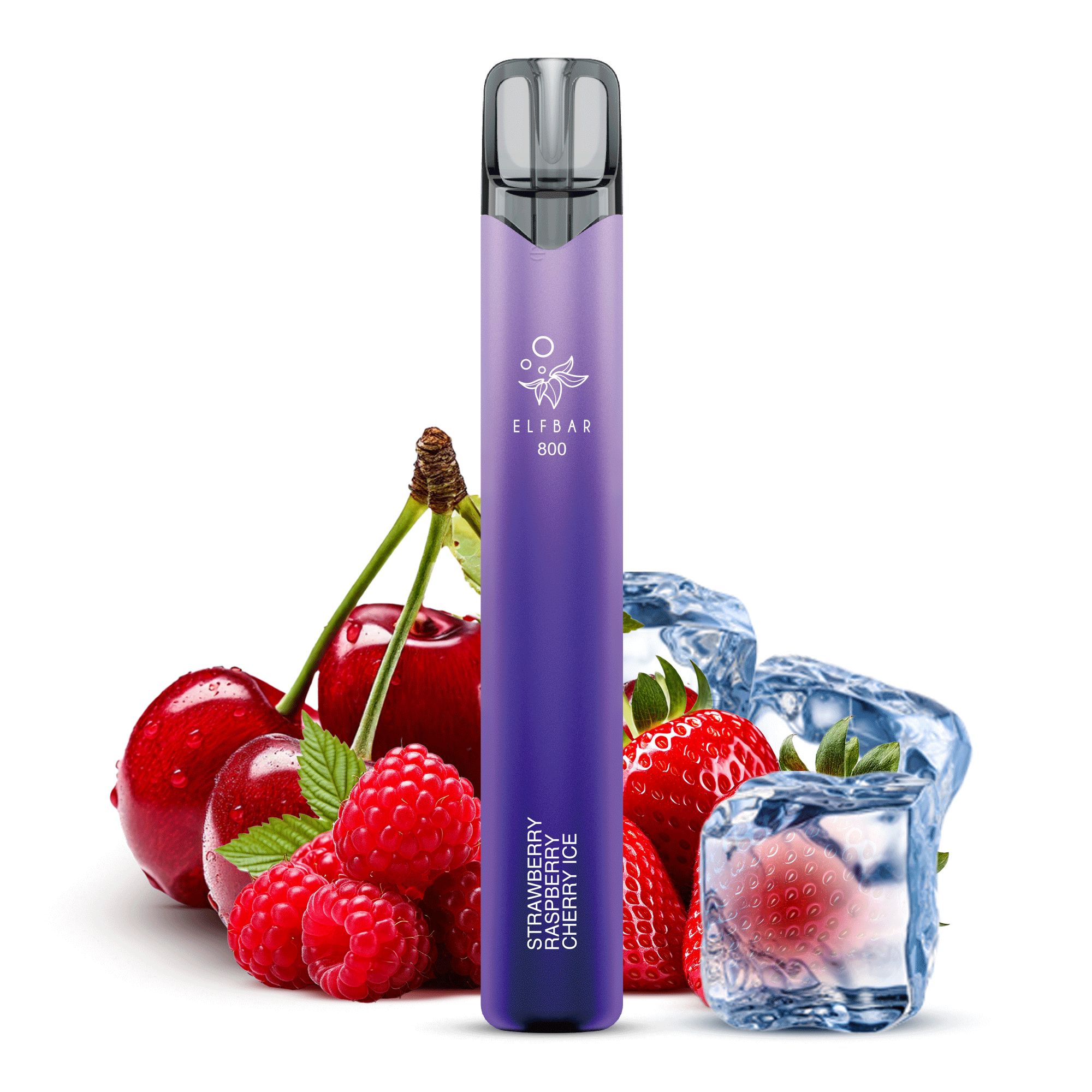 ELF BAR 800 Strawberry Raspberry Cherry Ice