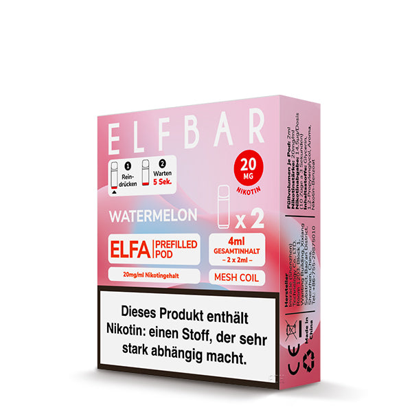 ELFA Prefilled Pod Watermelon - 20 mg/ml