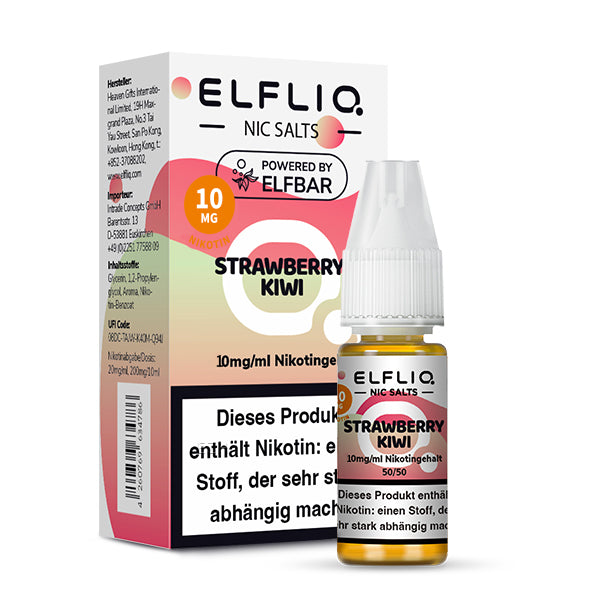 ELFLIQ Strawberry Kiwi Nikotinsalz Liquid - 10 mg/ml
