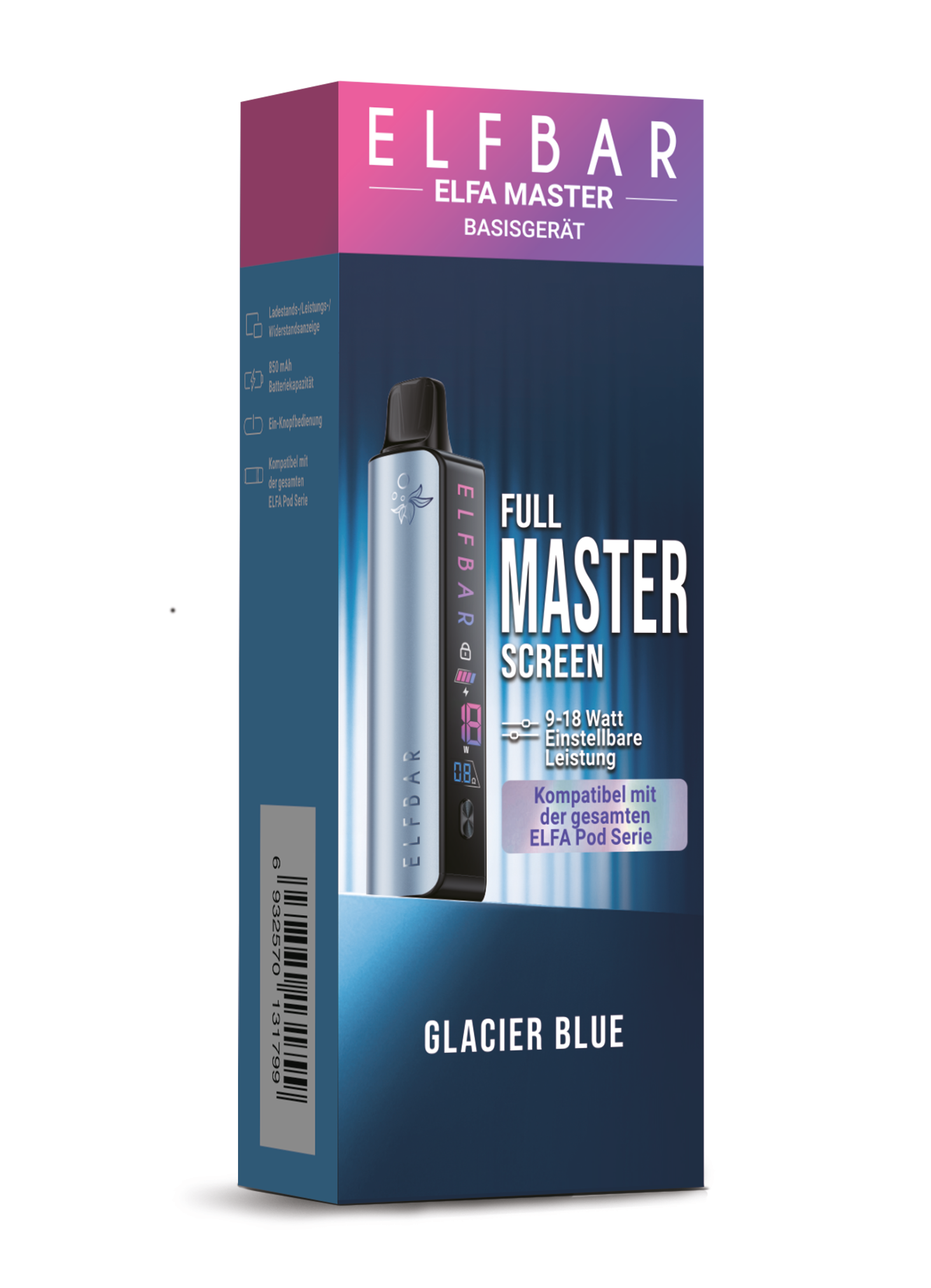 Elfbar Elfa Master Pod Kit Basisgerät - 850 mAh