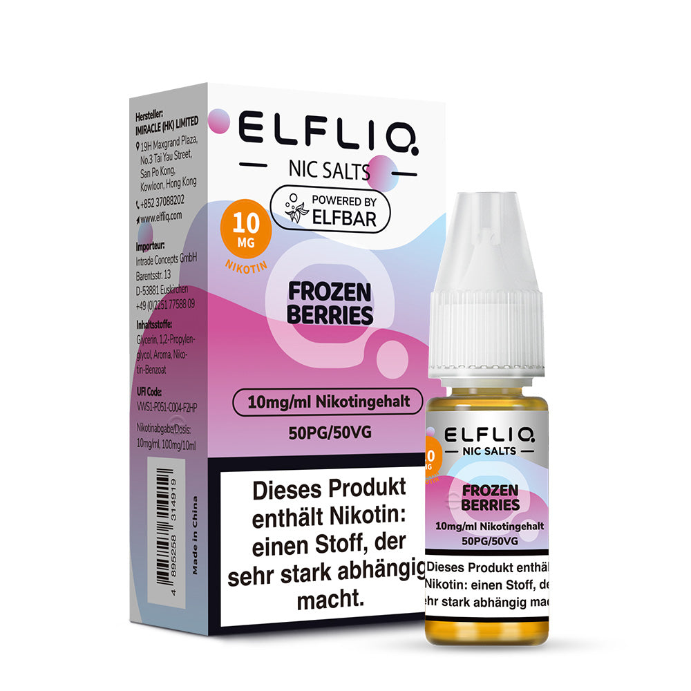 ELFLIQ Frozen Berries Nikotinsalz Liquid - 10 mg/ml