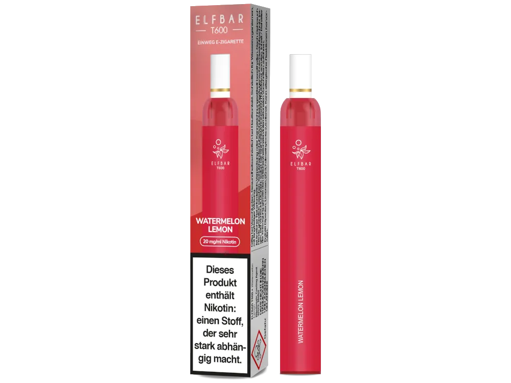 ELFBAR T600 Watermelon Lemon - 20 mg/ml
