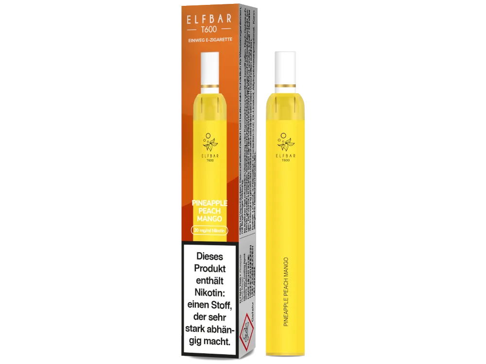 ELFBAR T600 Pineapple Peach Mango - 20 mg/ml