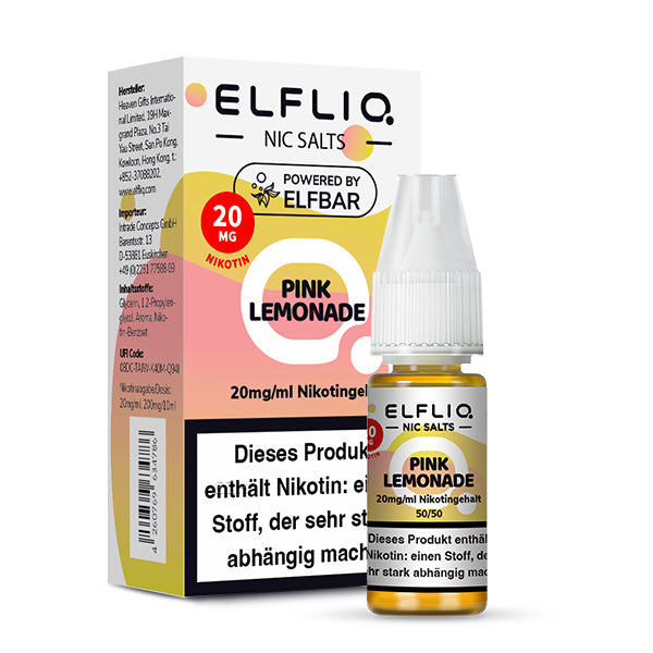 ELFLIQ Pink Lemonade Nikotinsalz Liquid - 20 mg/ml