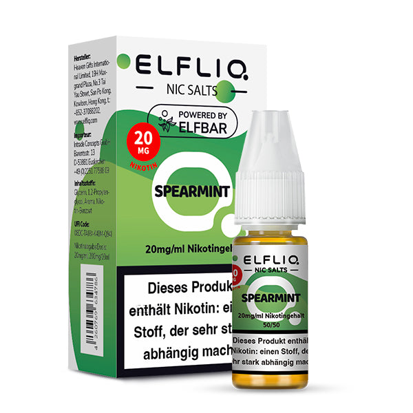 ELFLIQ Spearmint Nikotinsalz Liquid - 20 mg/ml
