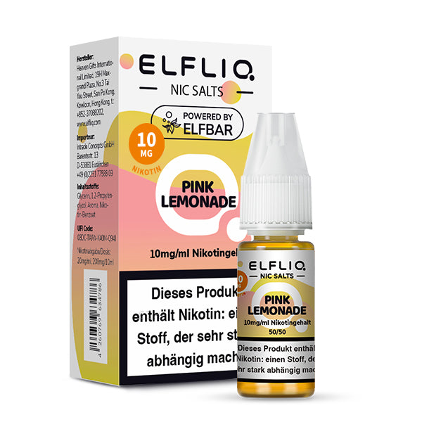 ELFLIQ Pink Lemonade Nikotinsalz Liquid - 10 mg/ml