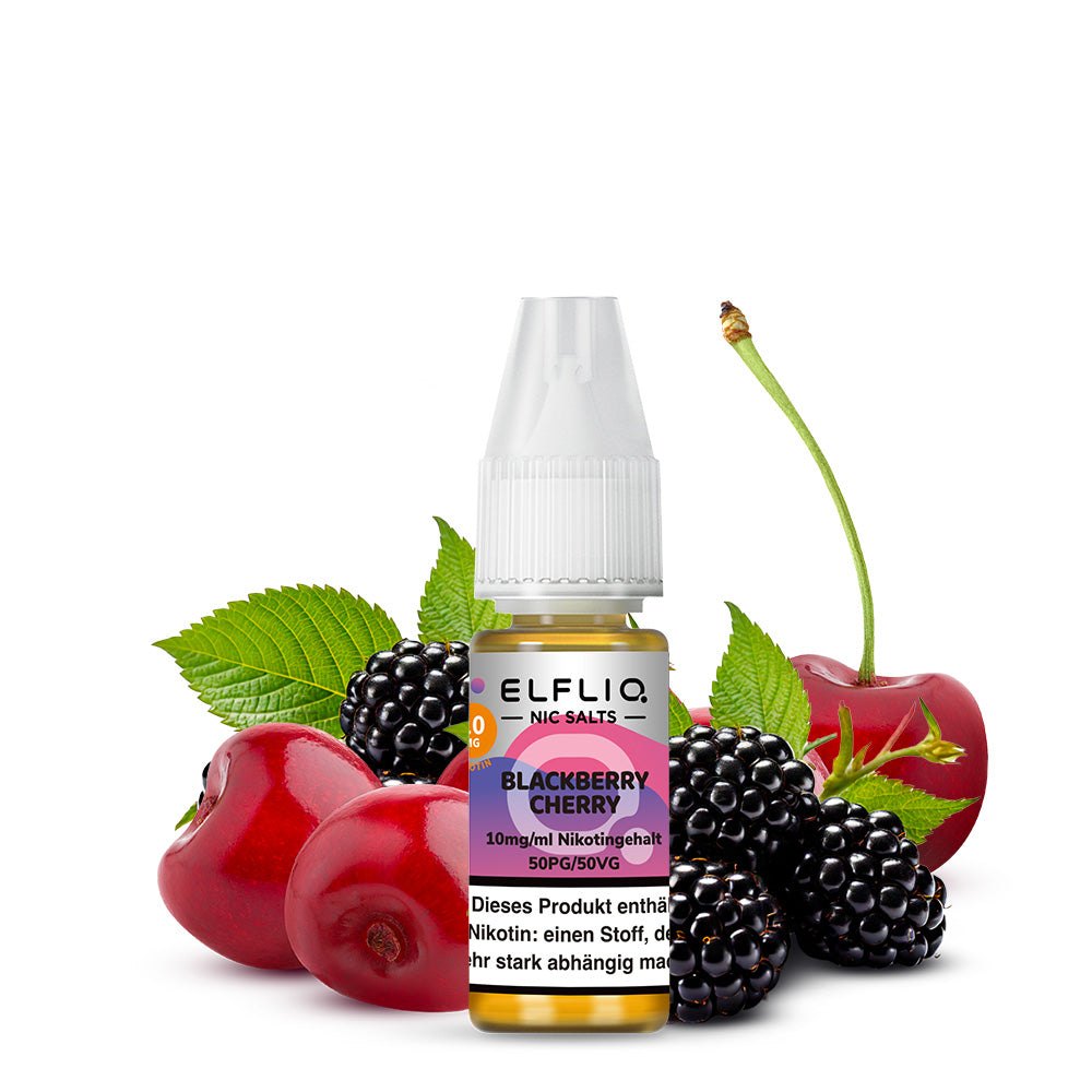 ELFLIQ Blackberry Cherry Nikotinsalz Liquid