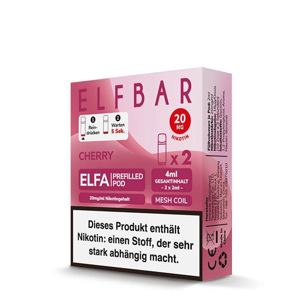 ELFA Prefilled Pod Cherry - 20 mg/ml
