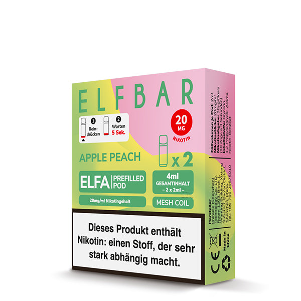 ELFA Prefilled Pod Apple Peach - 20 mg/ml
